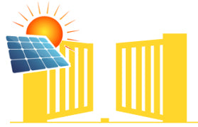 Abrepuertas a batientes solares
